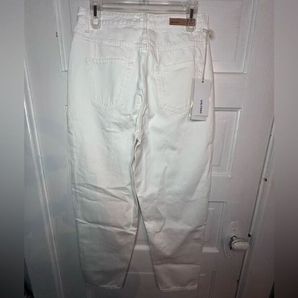 NWTs LPA x GRLFRND Marisol Jean in Vintage White Size 29 - Picture 5 of 11